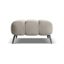 Бежова кадифена табуретка Nalu – Makamii