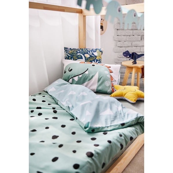 Детско памучно спално бельо Dino, 140 x 200 cm - Bonami Selection-image-3