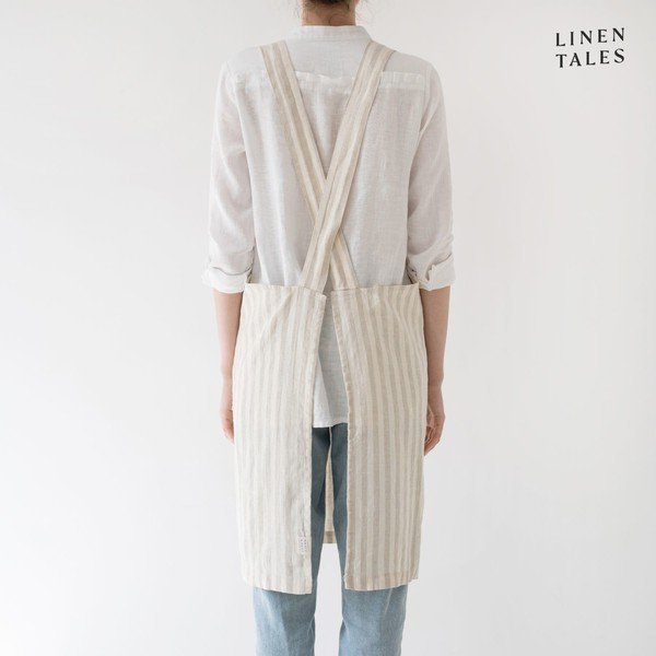 Ленена престилка Crossback - Linen Tales-image-2