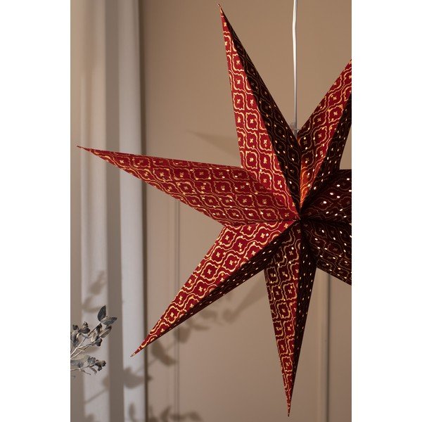 Бордо висяща коледна светлинна украса Baroque – Markslöjd-image-2