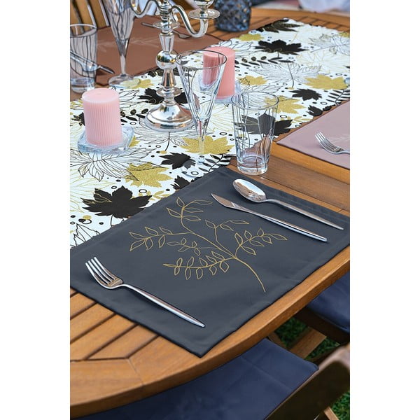 Комплект от 4 подложки и покривало от плат - Minimalist Home World-image-3