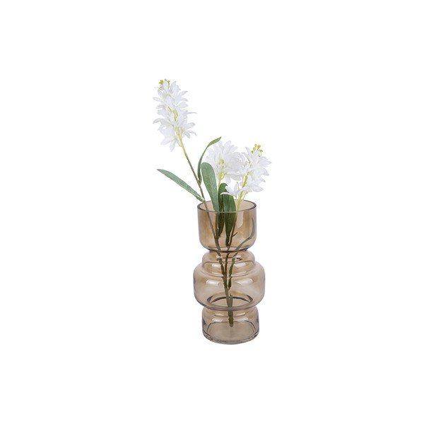 Ваза от кафяво стъкло, височина 25 cm Courtly - PT LIVING-image-3