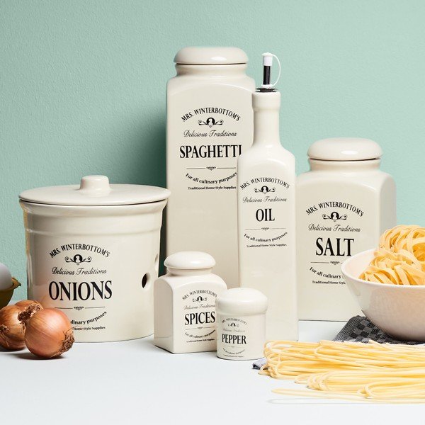 Каменна солница Mrs. Winterbottoms, 7 x 5 cm - Butlers-image-1