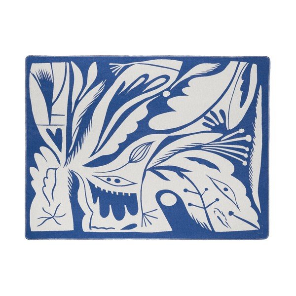 Синьо  одеяло 165x200 cm Lino – noo.ma