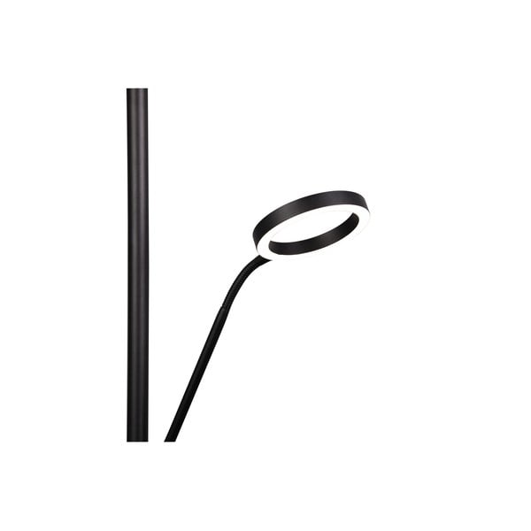 Черна LED подова лампа (височина 180 cm) Willis – Trio-image-4