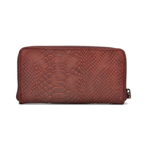 Mangotti Muriello червен кожен портфейл - Mangotti Bags-image-4