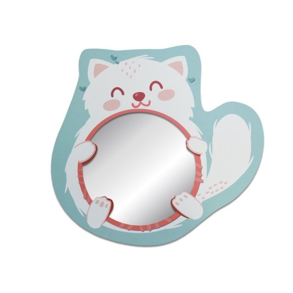 Стенно огледало ø 20 cm Kitty - Mioli Decor