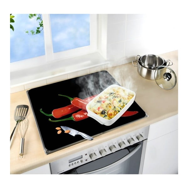 Стъклено покритие за стена Peperoni, 50 x 56 cm Hot Peperoni - Wenko-image-3