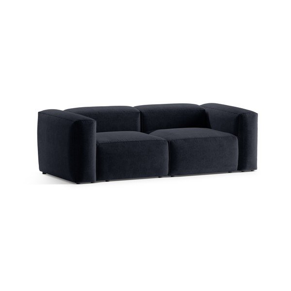 Тъмносин диван 224 cm Bergamo – Cosmopolitan Design-image-2
