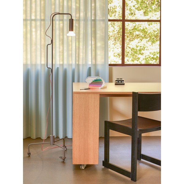 Кафява подова лампа (височина 154 cm) Ido – Hübsch-image-1