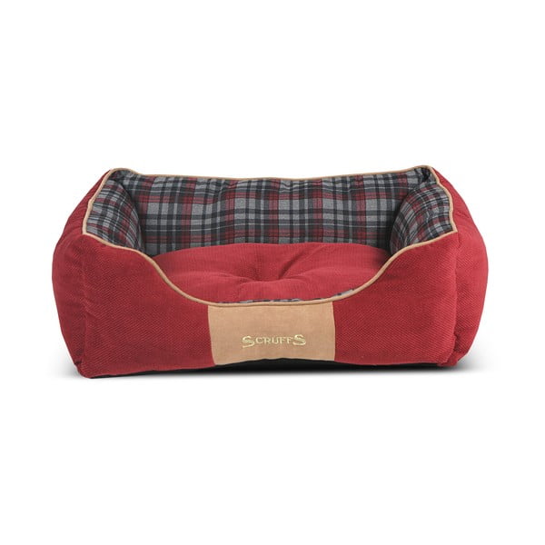 Psí pelíšek Highland Bed 60x50 cm, červený