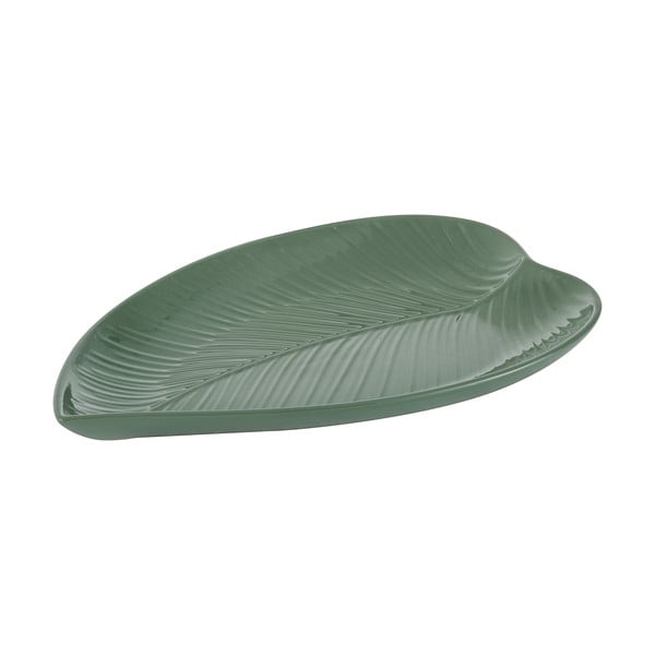 Зелена керамична чиния за сервиране 38x26 cm In the Forest - Mason Cash