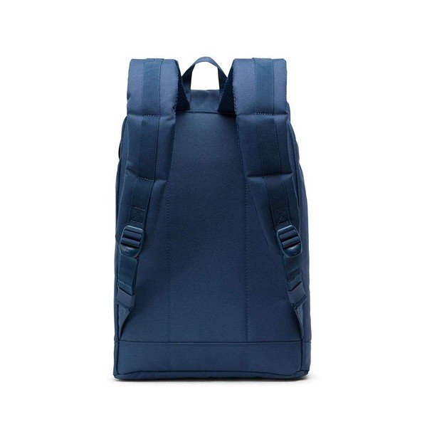 Тъмносиня раница с кафяви презрамки , 19,5 л Retreat - Herschel-image-2