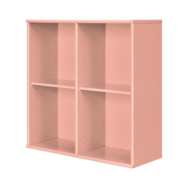 Розова висяща библиотека 70x70x27 cm Mistral – Hammel Furniture-image-2