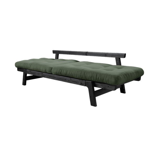 Променлив диван Черно/маслинено зелено Step - Karup Design-image-4