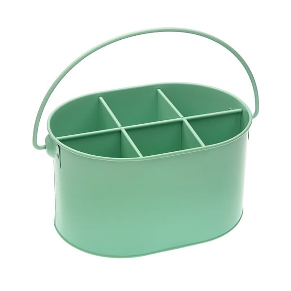 Zelená kovová dóza na lahve Versa Green Cutlery