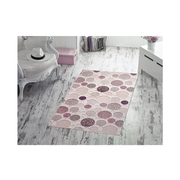 Koberec Patchwork Daire, 50x80 cm-image-1