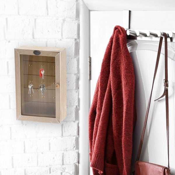 Дървен шкаф за ключове за монтиране на стена - Orion-image-1