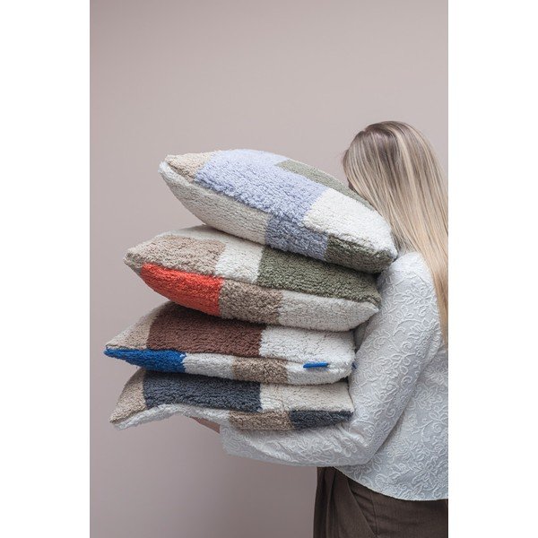 Памучна калъфка за възглавница 50x50 cm Brick – Mette Ditmer Denmark-image-3