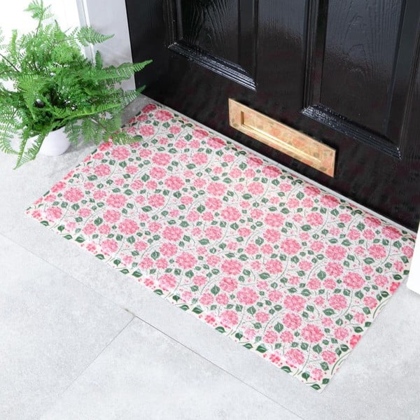 Постелка 40x70 cm Hydrangea - Artsy Doormats-image-1