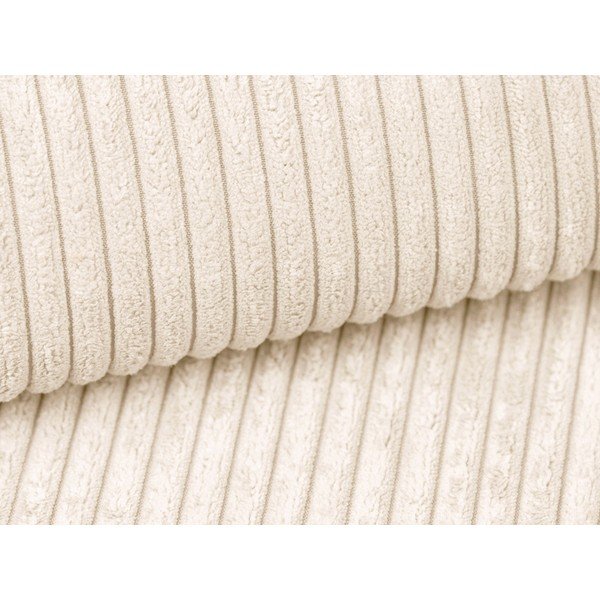 Бежов ъглов диван от рипсено кадифе (ляв ъгъл) Campi – Cosmopolitan Design-image-4