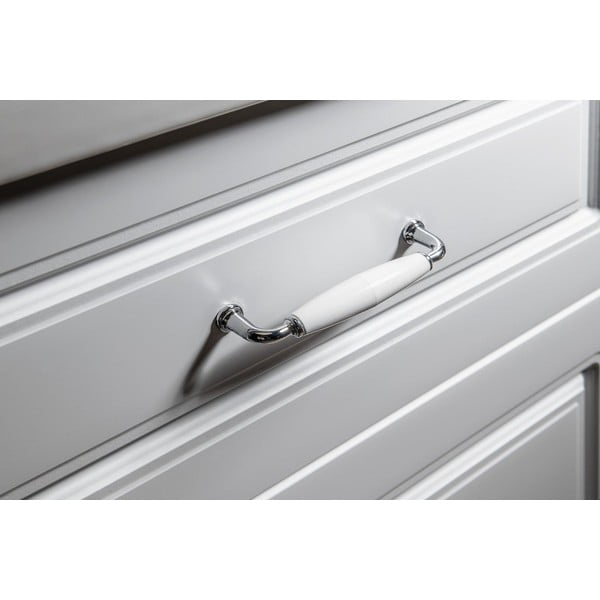 Бял шкаф за баня 40x184 cm Favolo – Sapho-image-3