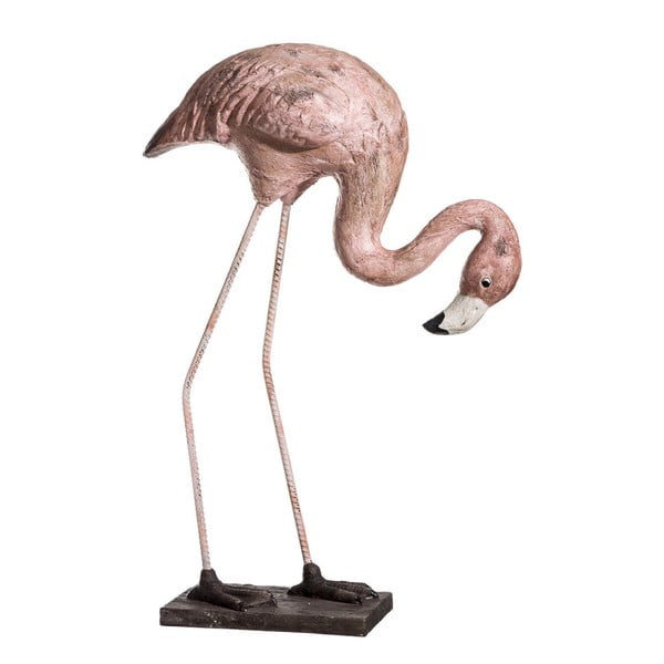 Dekorativní soška Denzzo Flamingo, výška 80,5 cm