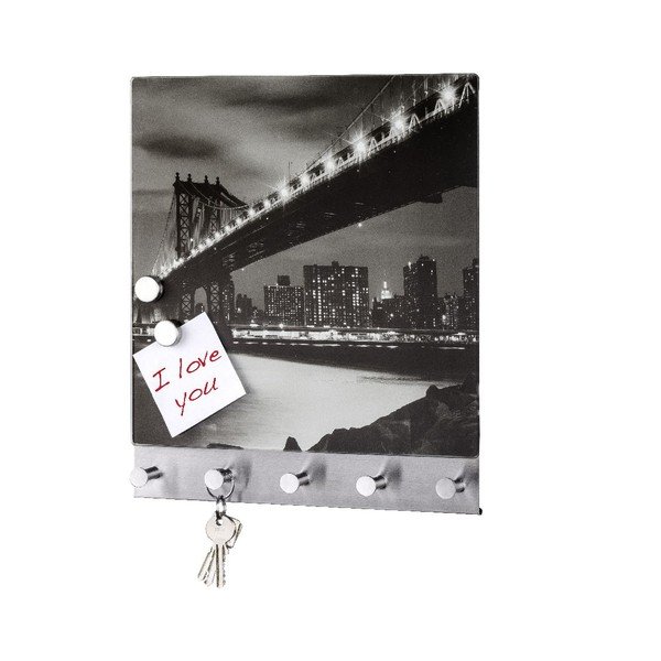 Magnetický věšák na kabáty Wenko Manhattan Bridge