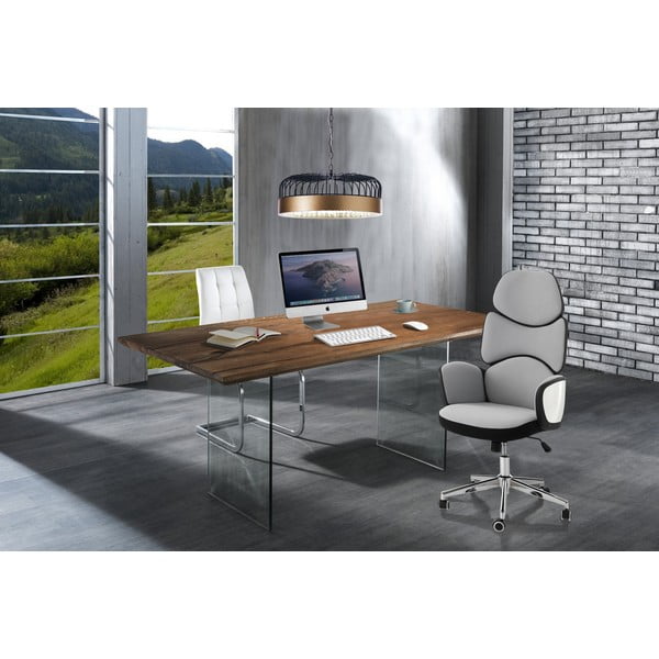 Трапезна маса с дъбов плот 180x90 cm - Tomasucci-image-2