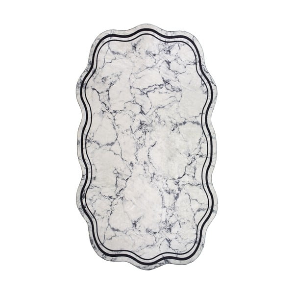 Бял/сив килим 100x60 cm - Vitaus