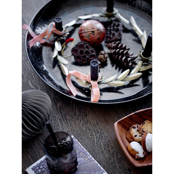 Метален адвент свещник с коледен мотив Leonetta – Bloomingville-image-1