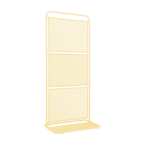 Жълт метален параван за балкон , 180 x 80 cm MWH - Garden Pleasure