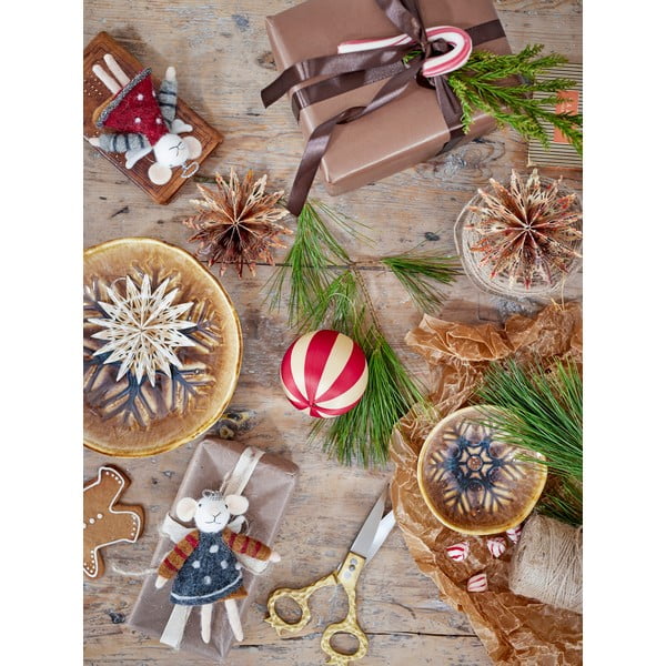 Коледни топки в комплект от 3 бр. ø 8 cm Wynn – Bloomingville-image-4