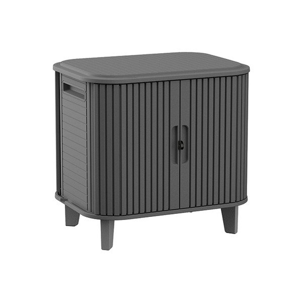 Сива пластмасова градинска кутия за съхранение Velo – Keter