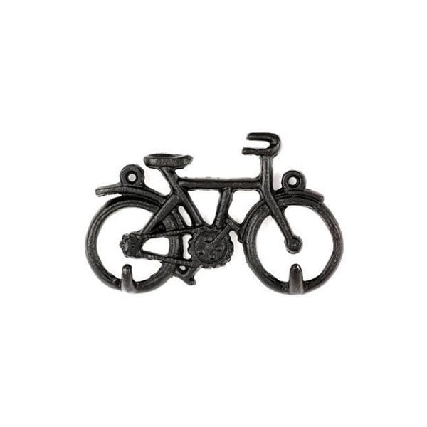 Черен ключодържател във формата на велосипед - Kikkerland