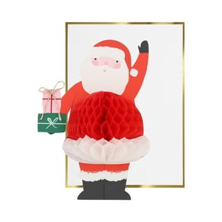 Коледна картичка Santa – Meri Meri