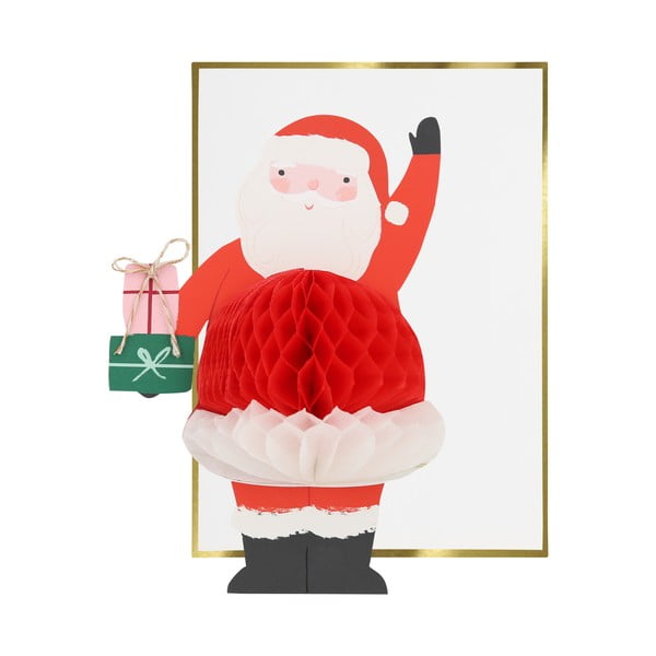 Коледна картичка Santa – Meri Meri-image-1