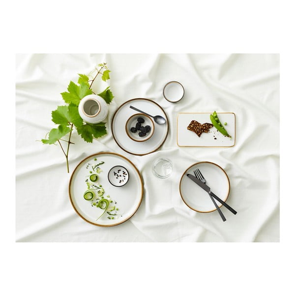 Бяла глинена ваза (височина 12,5 cm) Gastro Cream – Bitz-image-4