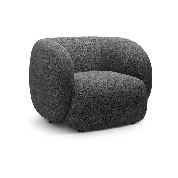 Тъмносиво кресло Kate – Micadoni 