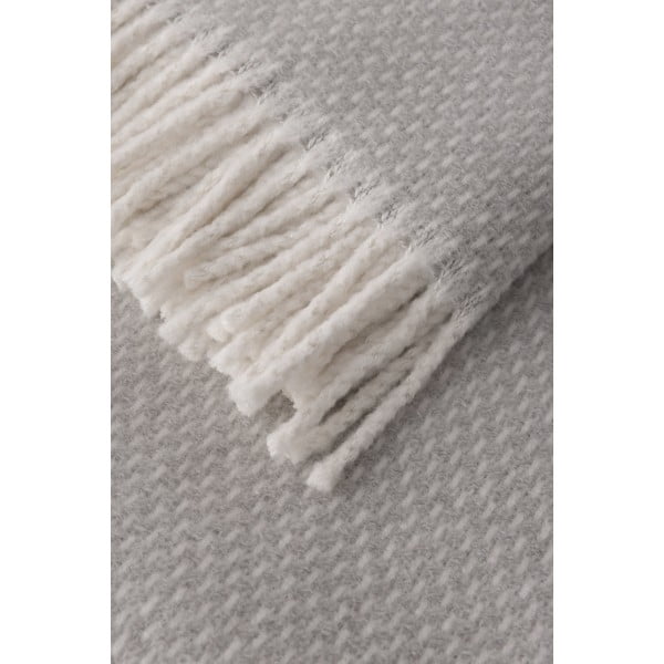 Светлосиво одеяло със съдържание на памук , 140 x 180 cm Zen - Euromant-image-1