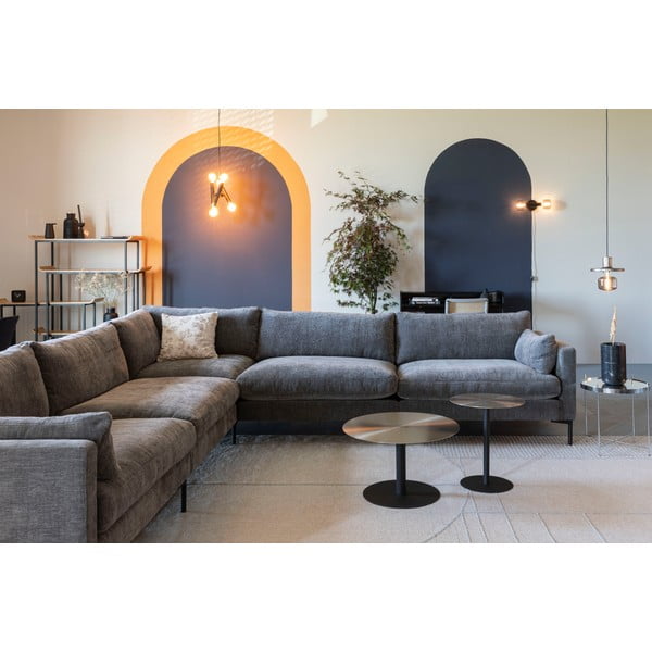 Метална кръгла странична масичка ø 40 cm Snow – Zuiver-image-4