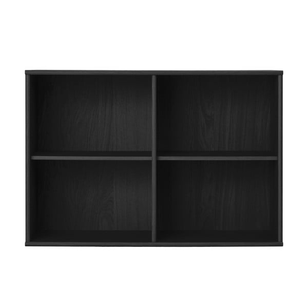 Черна висяща библиотека от декор от ясен 89x61 cm Mistral – Hammel Furniture