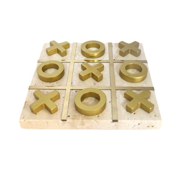 Каменна малка декорация Tic Tac Toe – PT LIVING-image-3
