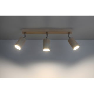 Дървено осветление за таван , дължина 45 cm Ludwik - Nice Lamps