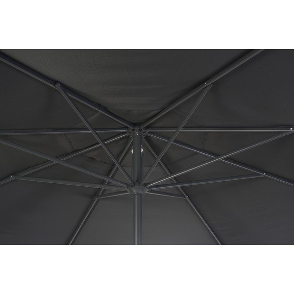 Сив чадър ø 350 cm Roja - Rojaplast-image-1
