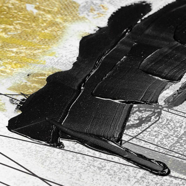 Картина с ръчно рисувани елементи 70x100 cm Fantasia I – Styler-image-4