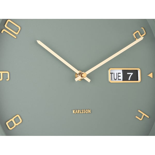 Стенен часовник ø 30 cm Data Flip - Karlsson-image-4