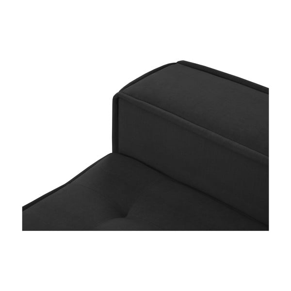 Черен диван 212 cm Mike - Micadoni Home-image-4