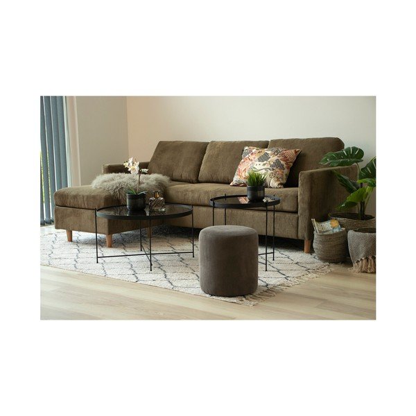 Сив пуф , ø 34 cm Ejby - House Nordic-image-2