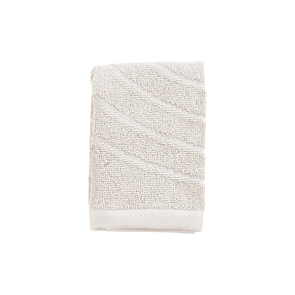 Светлосива памучна кърпа от тери 30x30 cm Time – Zone